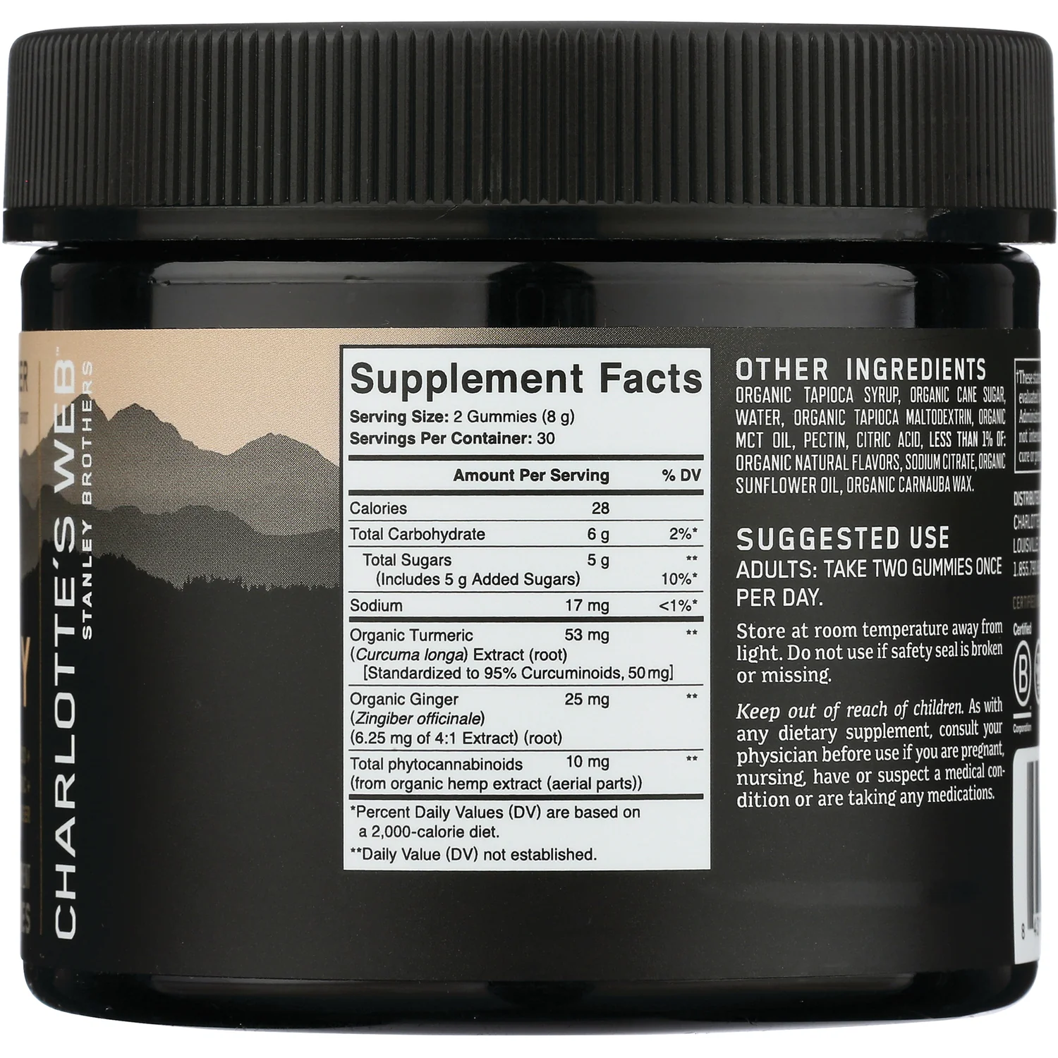 CBD Recovery Gummies - Ginger - Image 2