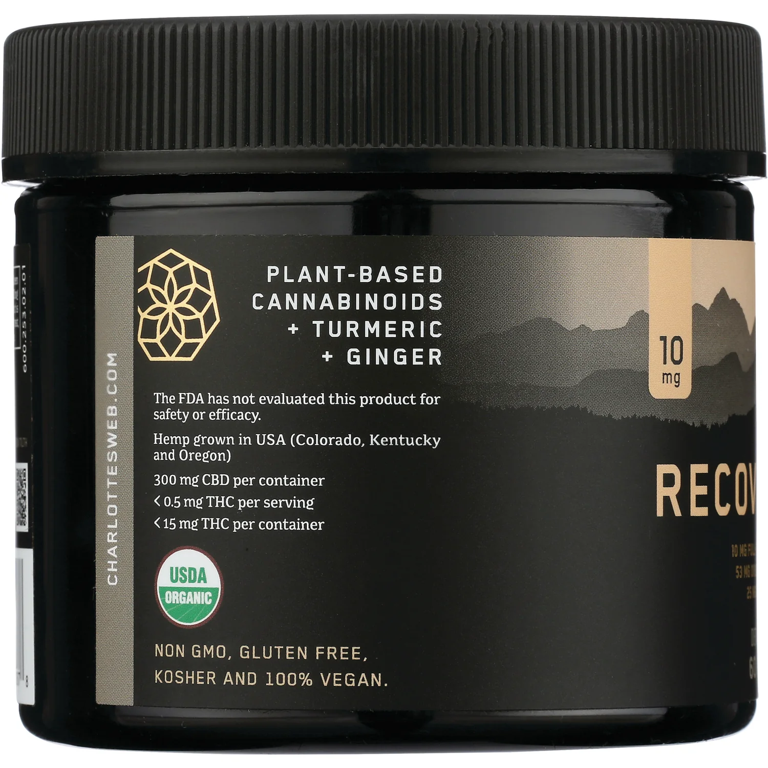 CBD Recovery Gummies - Ginger - Image 4