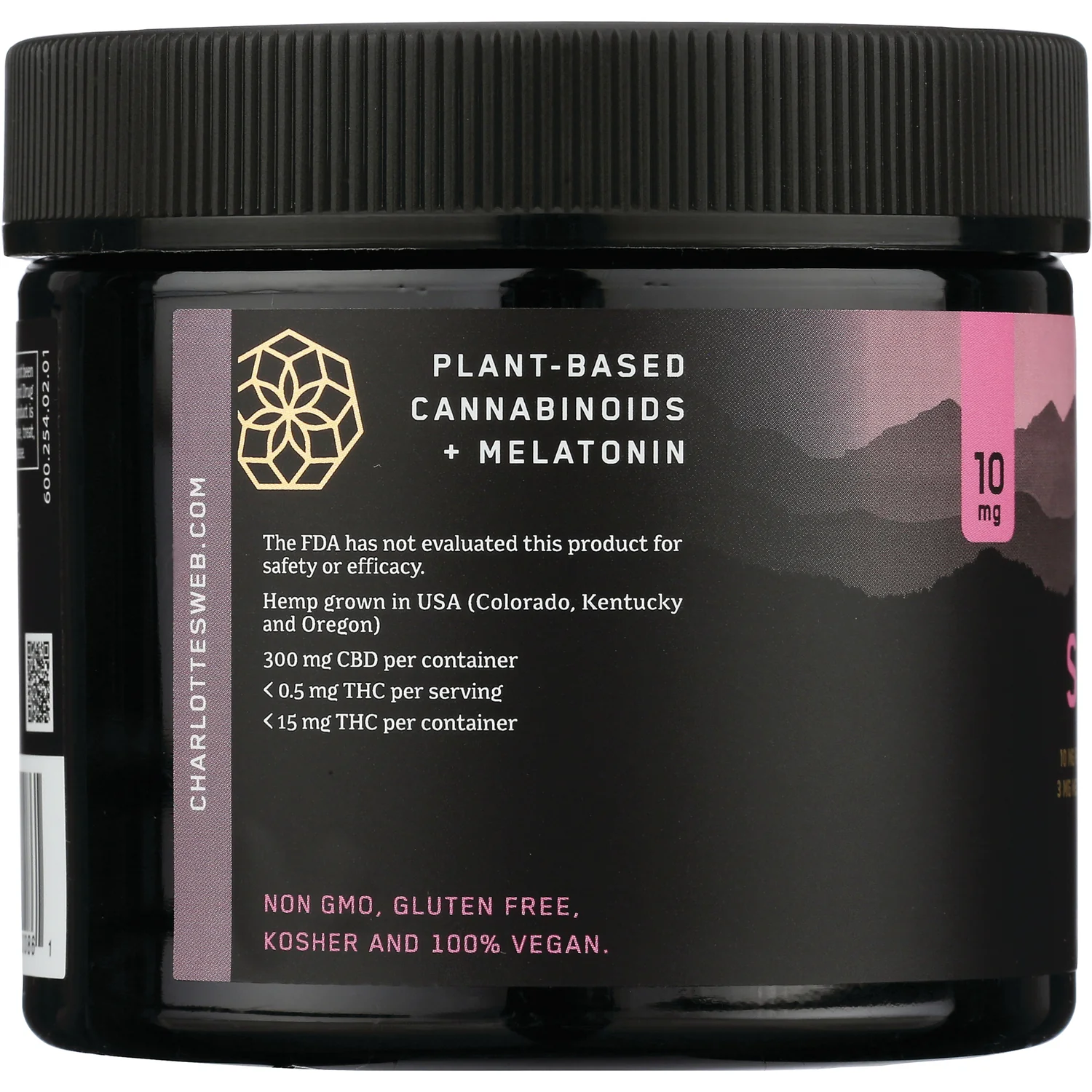 CBD Sleep Gummies - Raspberry - Image 4