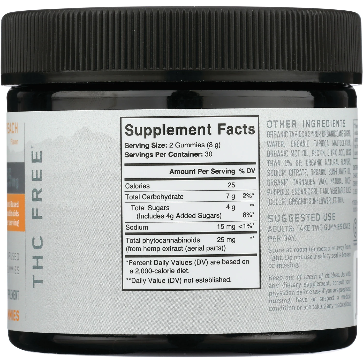 Hemp Extract-Infused Gummies - Mango Peach - Image 2