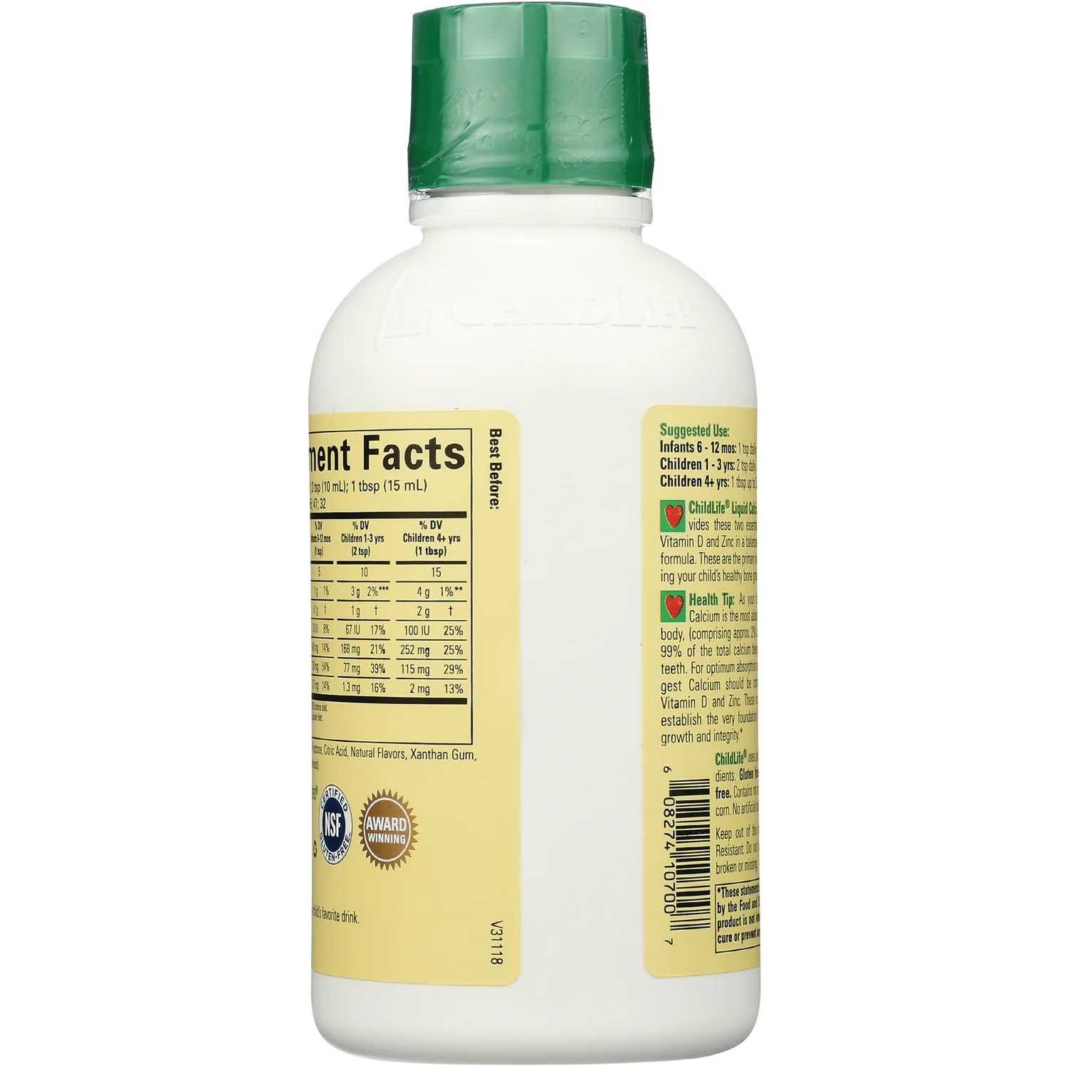 Liquid Calcium with Magnesium - Natural Orange - Image 3