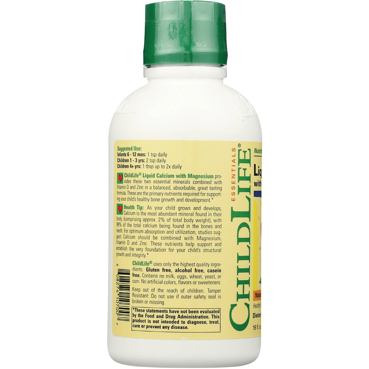 Liquid Calcium with Magnesium - Natural Orange - Image 4