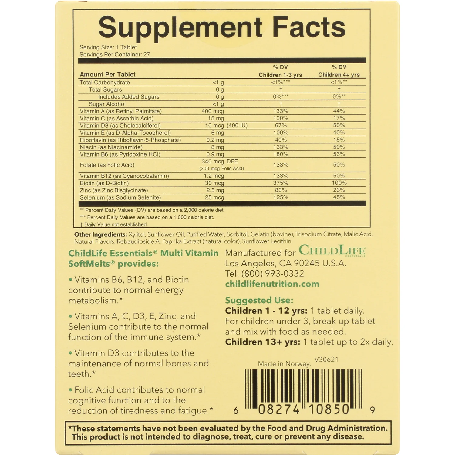Multi Vitamin SoftMelts - Orange - Image 2