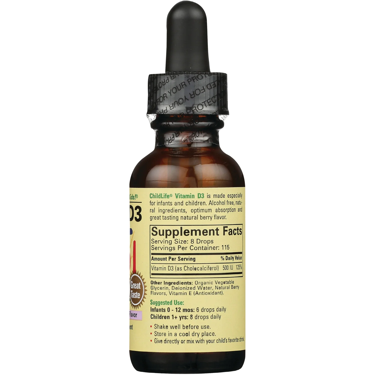 Vitamin D3 - Natural Berry - Image 2