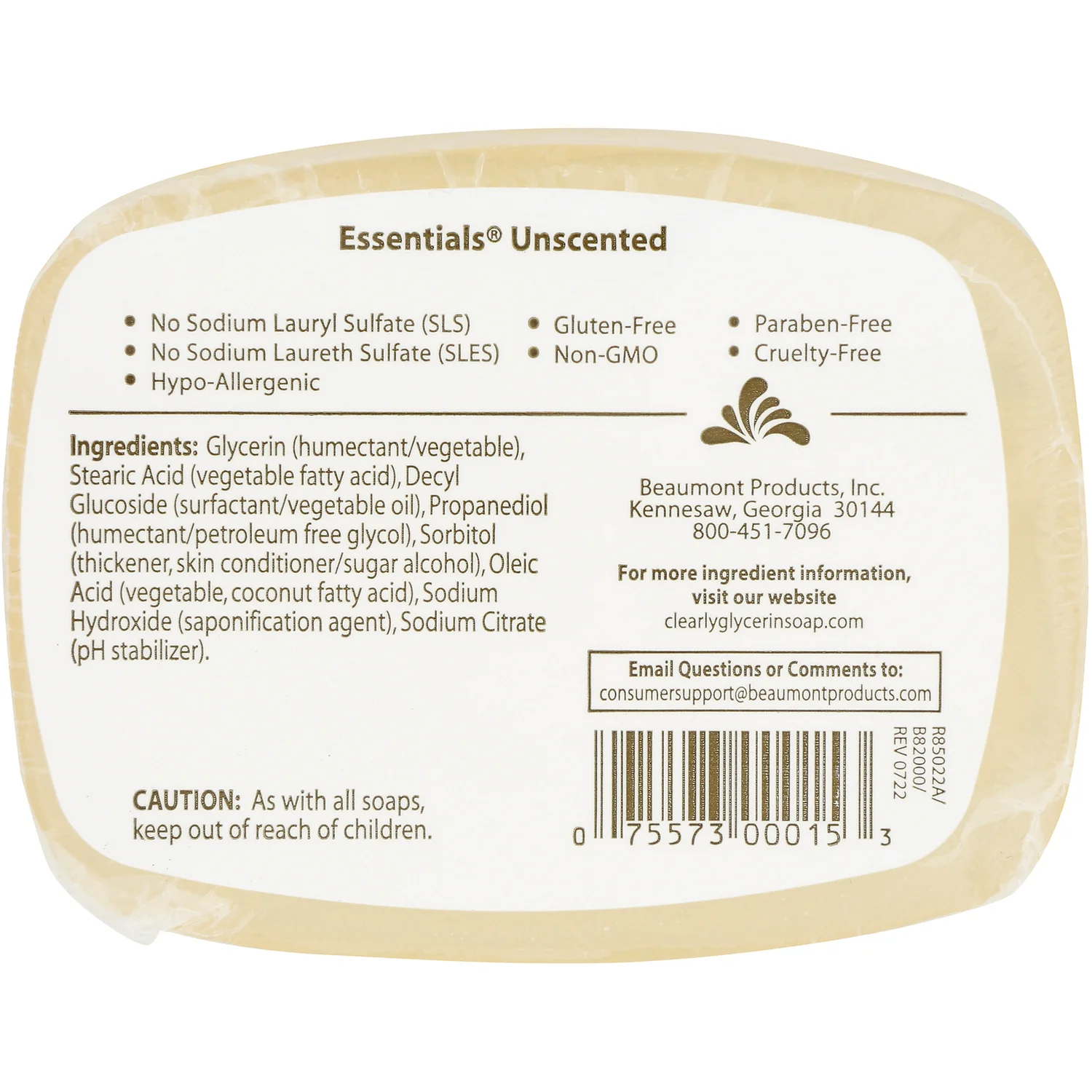 Unscented Glycerin Soap - Image 2