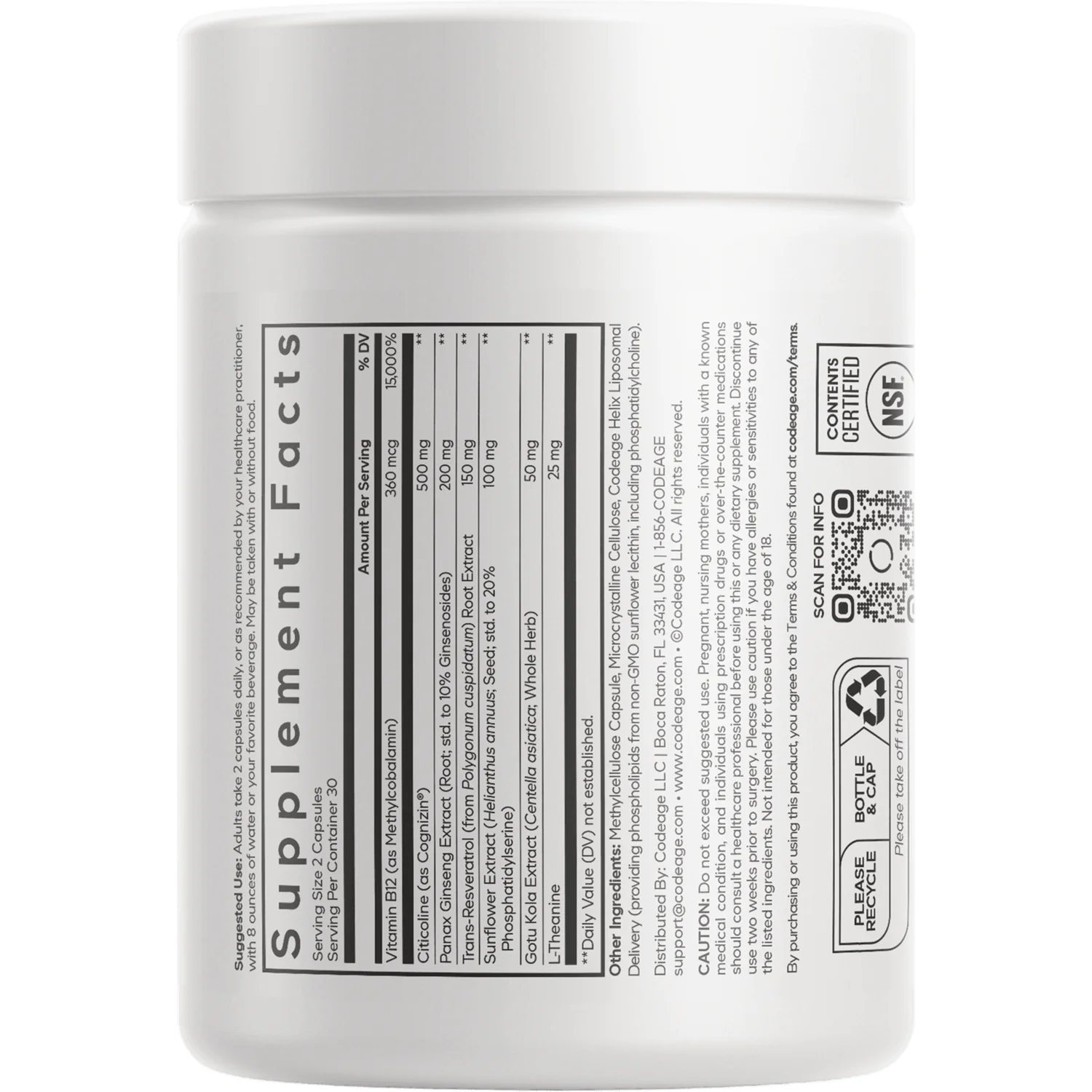 Brain Focus Vitamins+ - Image 2