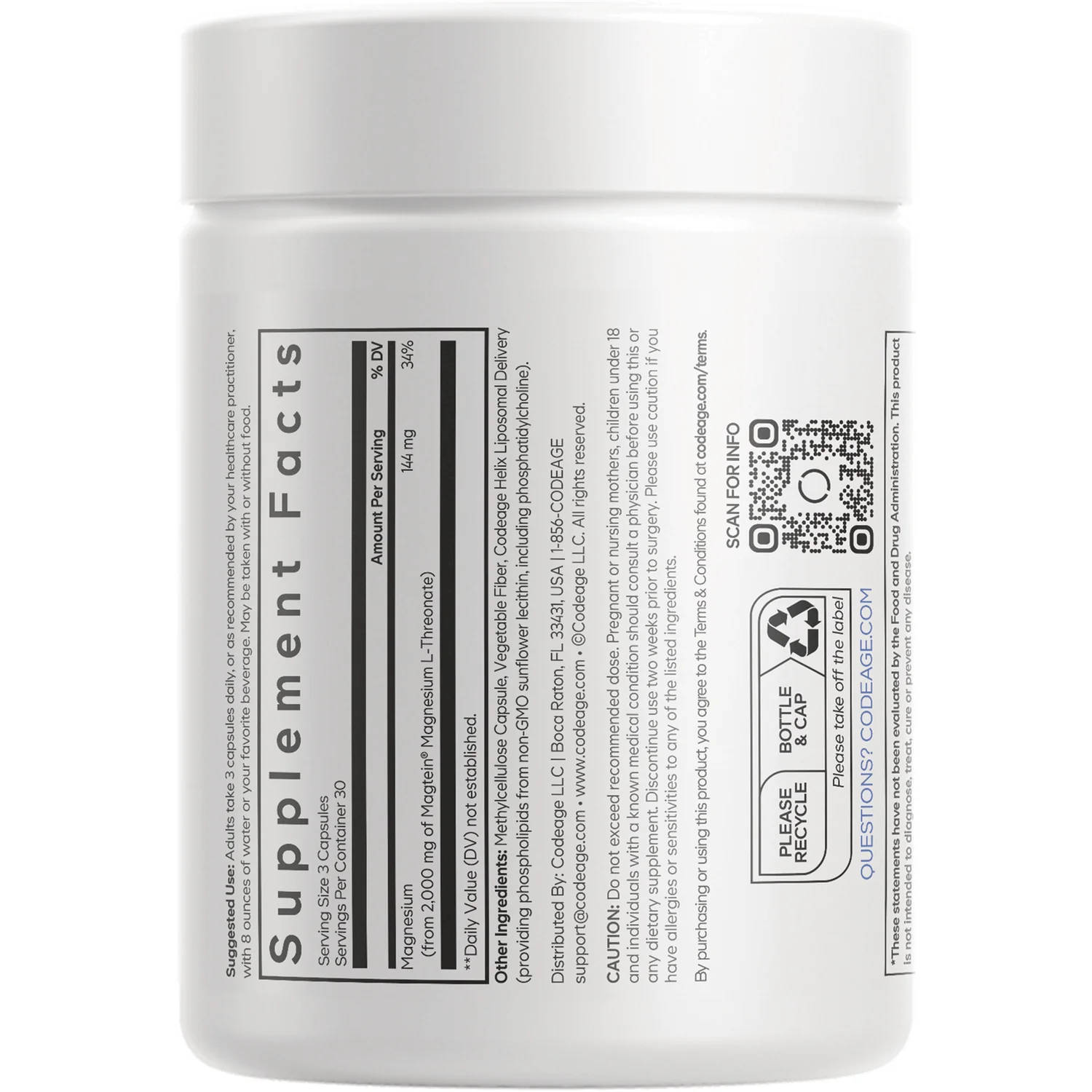 Liposomal Magnesium L-Threonate - Image 2