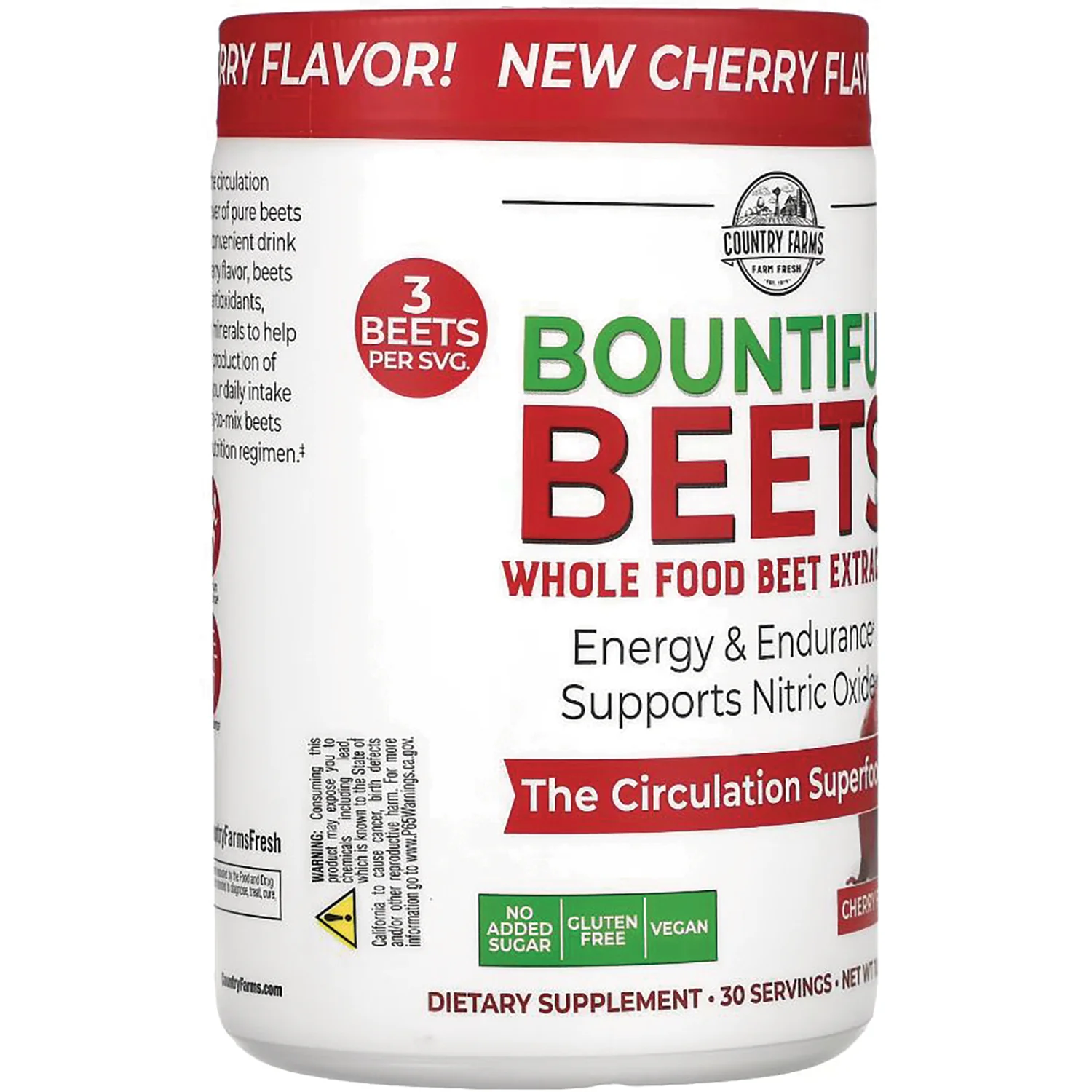 Bountiful Beets Whole Food Beet Extract - Cherry - Image 4