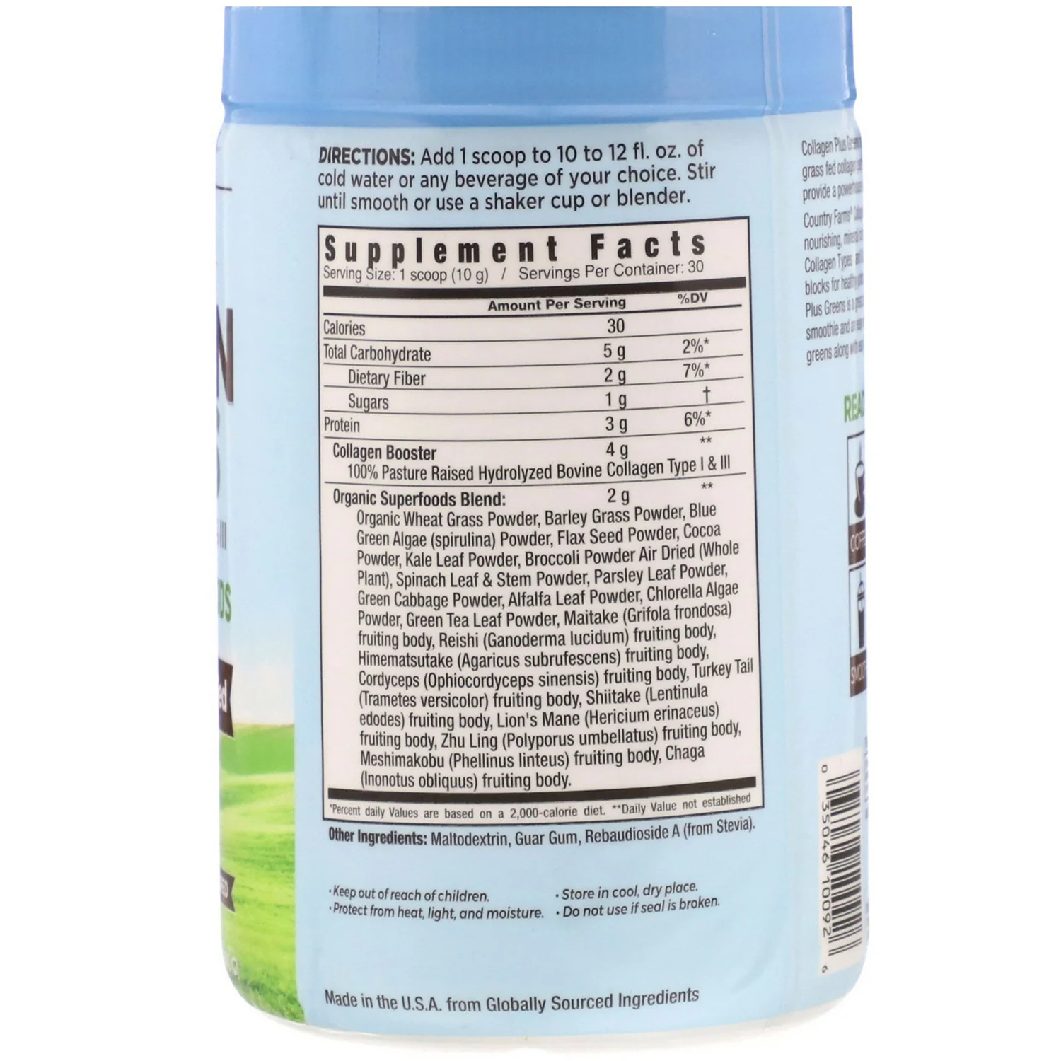 Collagen + Greens - Unflavored - Image 2