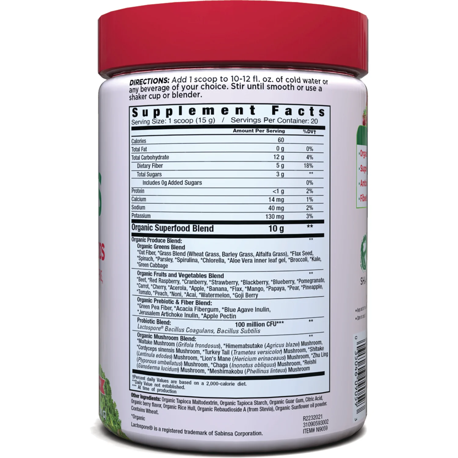 Super Greens - Berry - Image 2