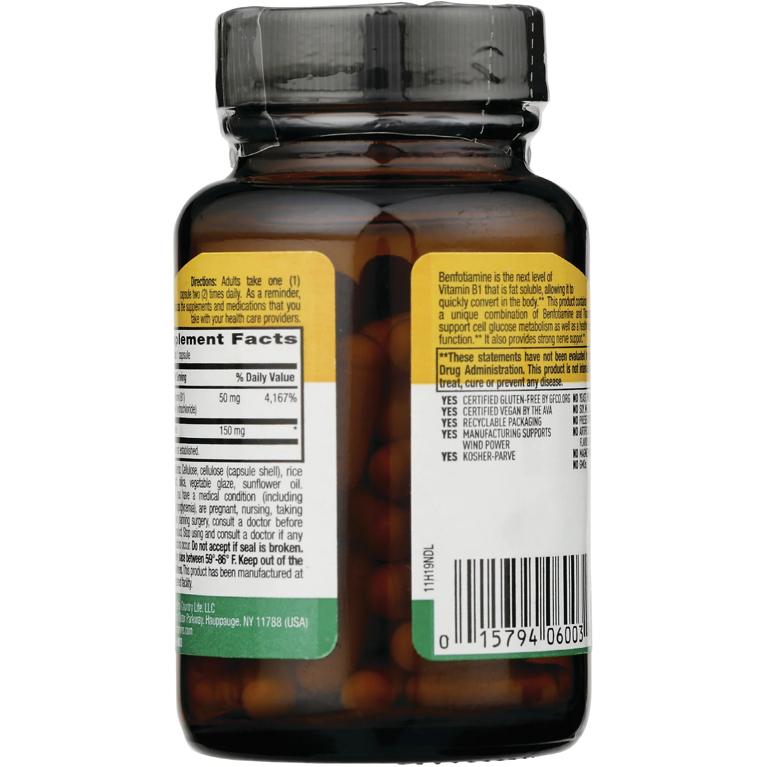 Benfotiamine with Thiamin - Image 3