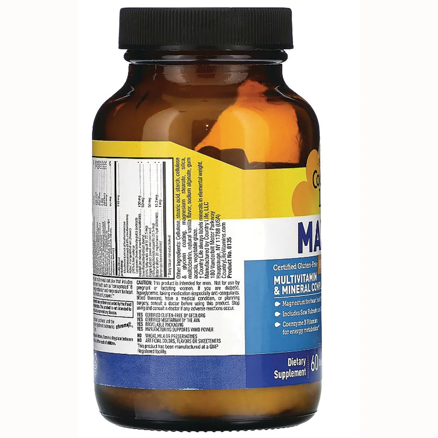 Max For Men Multivitamin & Mineral Complex - IronFree - Image 3