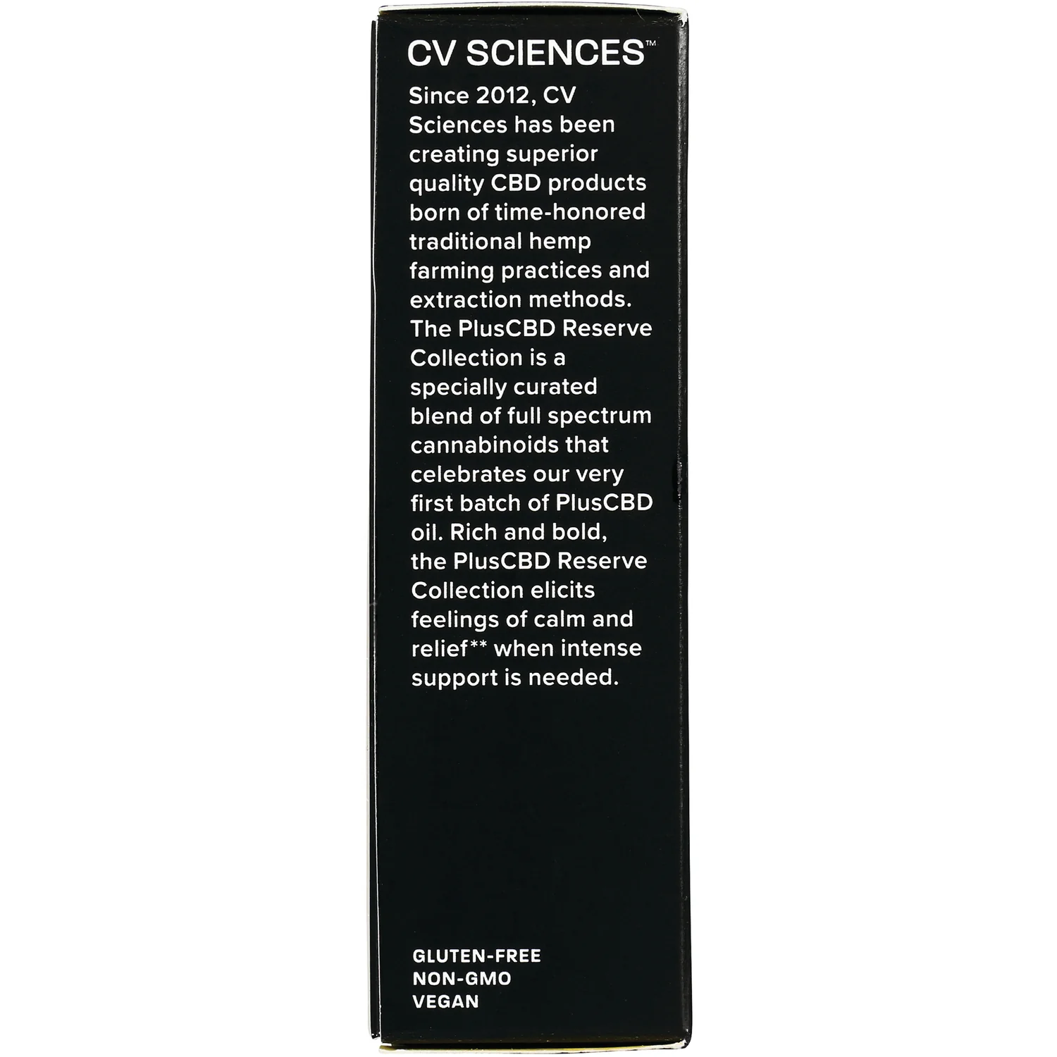 Reserve CBD Full Spectrum Hemp Extract - Lemon Ginger - Image 3