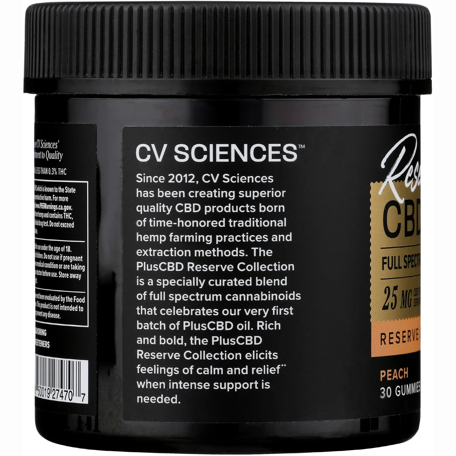 Reserve CBD Full Spectrum Hemp Extract - Peach - Image 4