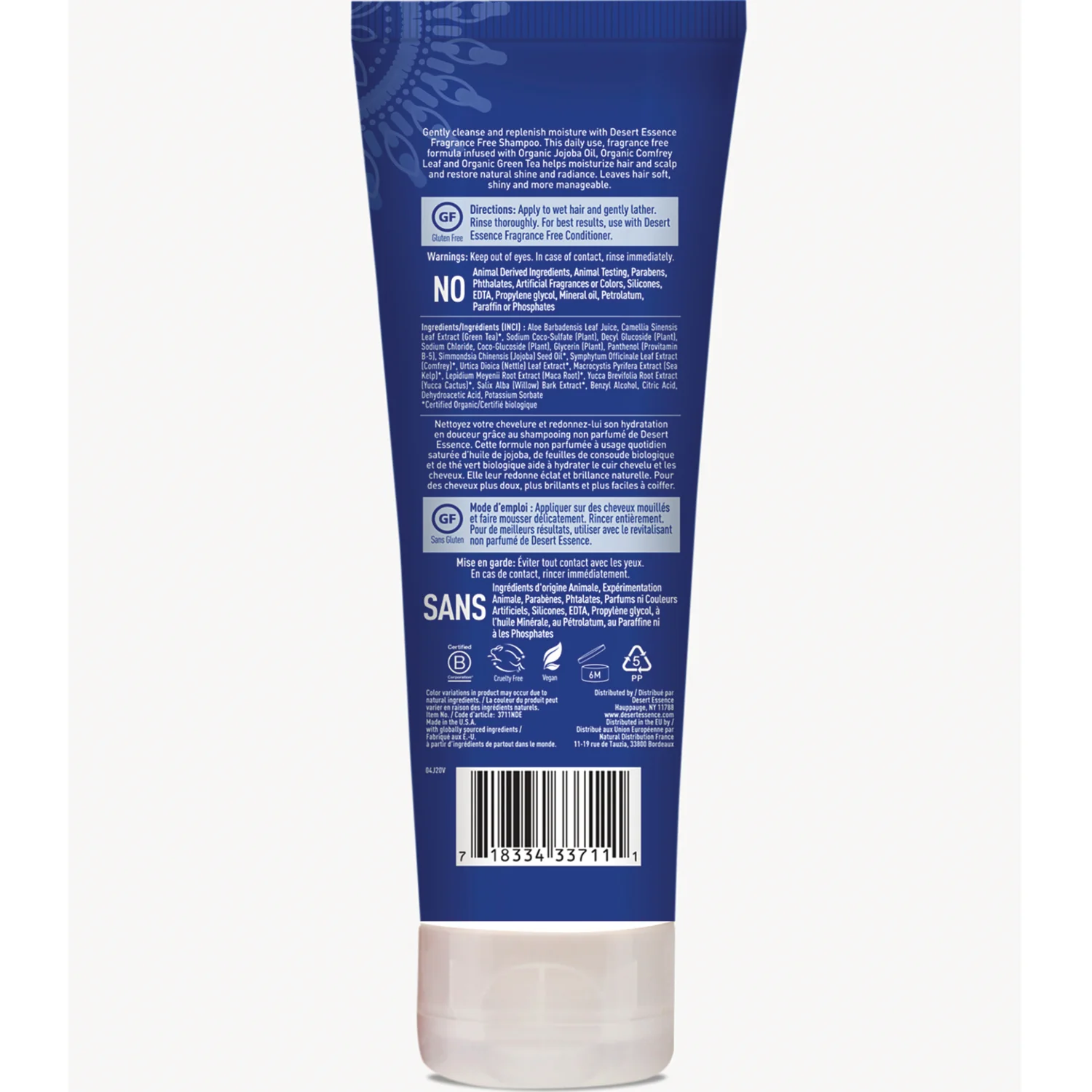 Fragrance Free Shampoo - Image 2
