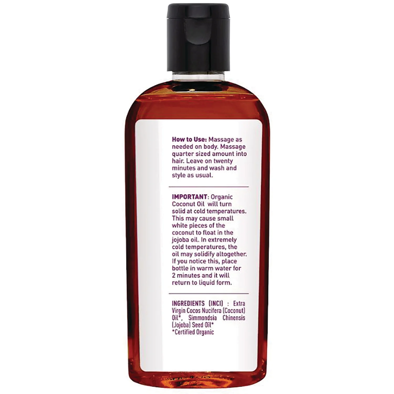 Organic Coconut & Jojoba Oil - Image 2