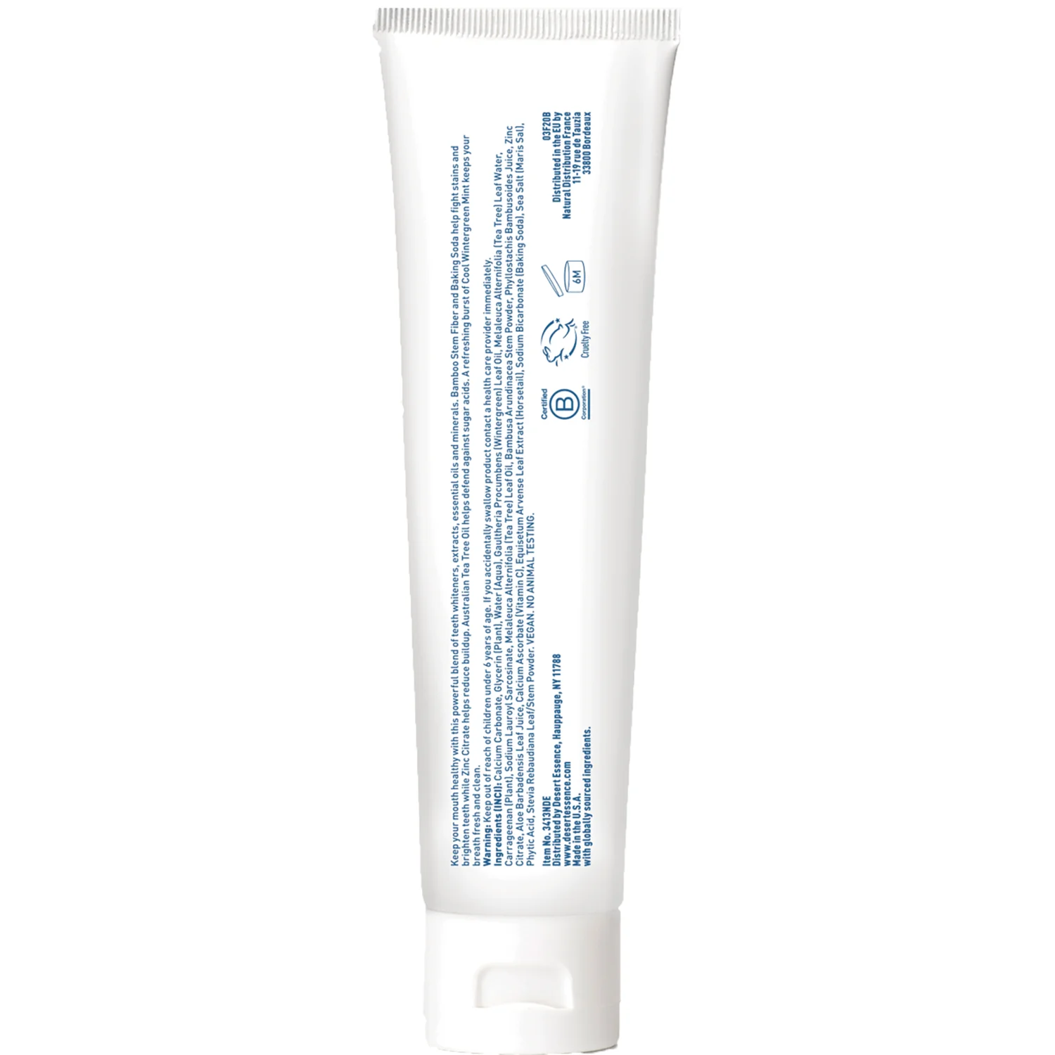 Tea Tree Oil Whitening Plus Toothpaste - Cool Mint - Image 2