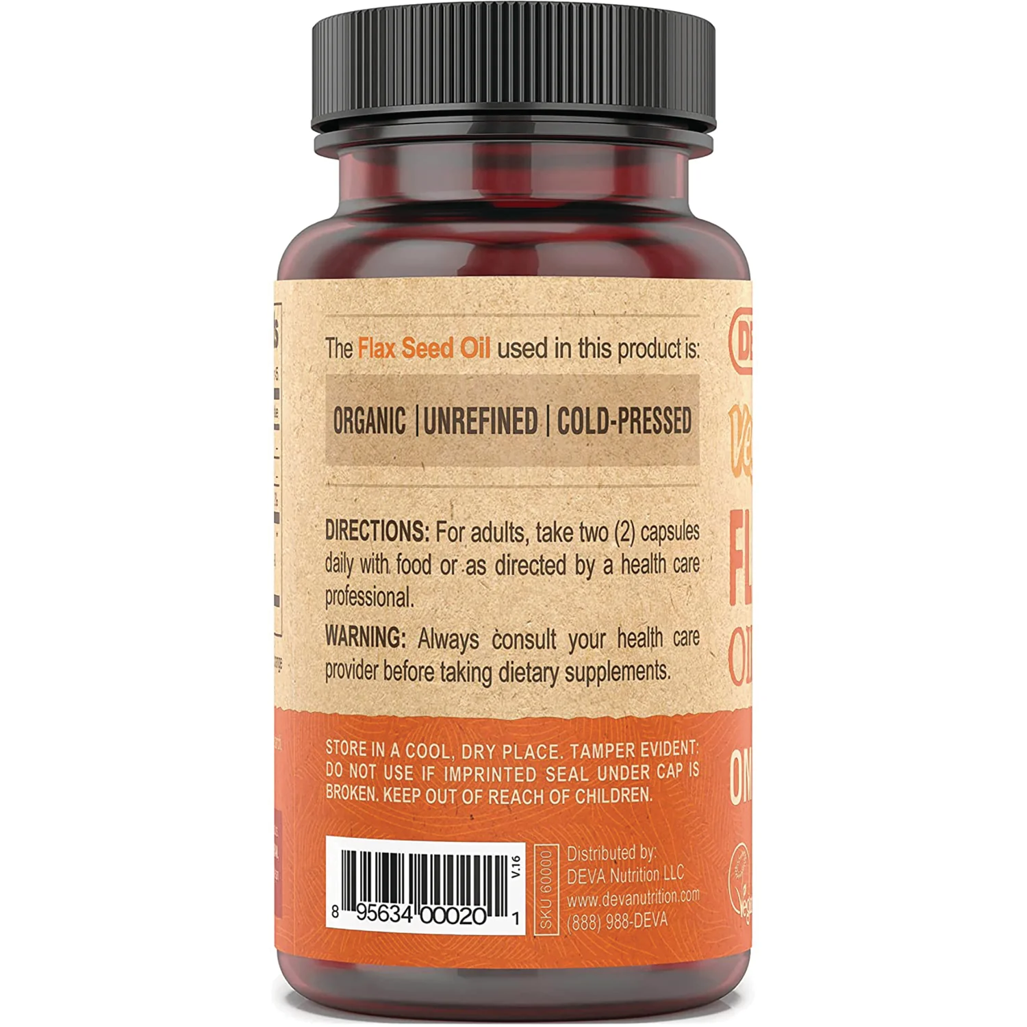 Vegan Flaxseed Oil - Image 3