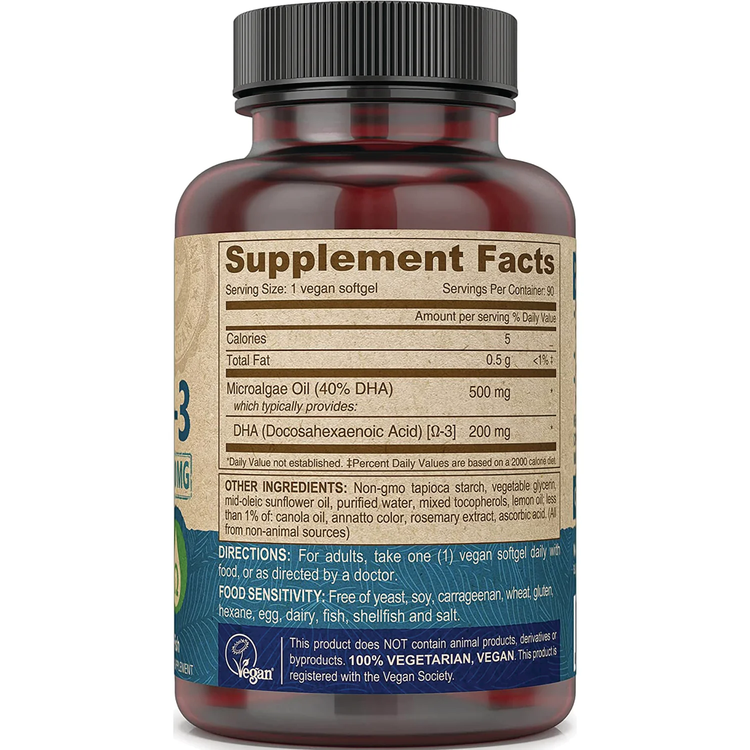 Vegan Omega-3 DHA - Image 2
