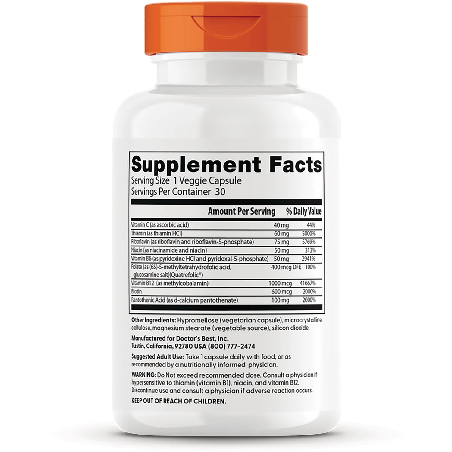 Fully Active B Complex with Quatrefolic - Image 2