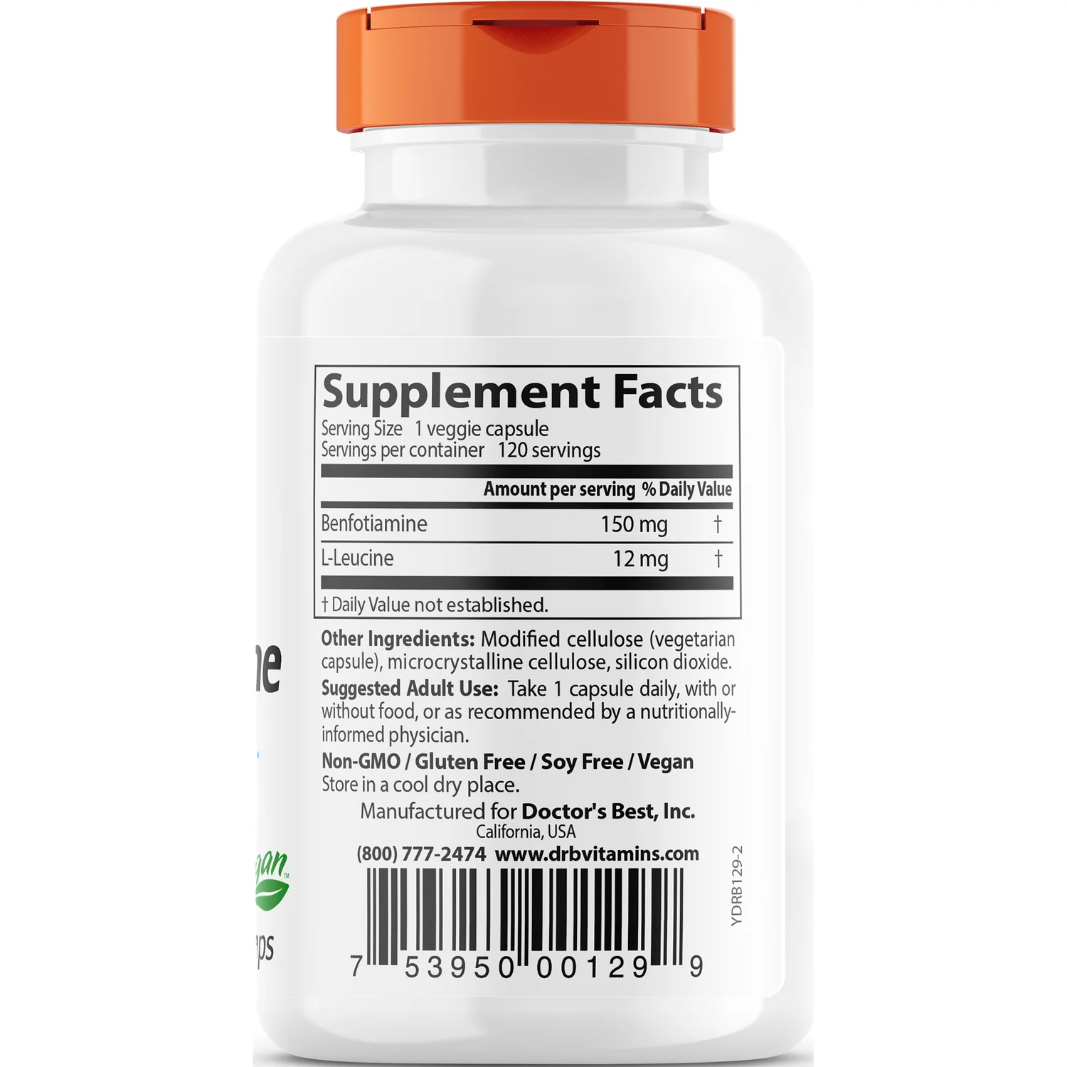 Benfotiamine 150 with BenfoPure - Image 2