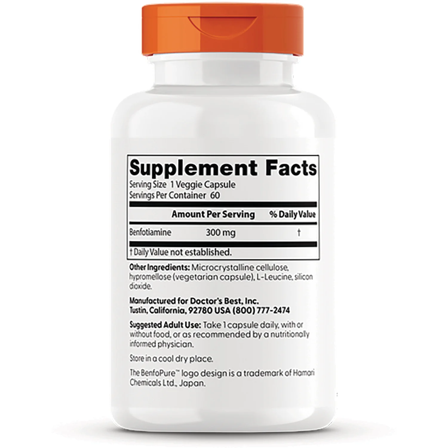 Benfotiamine 300 with Benfopure - Image 2