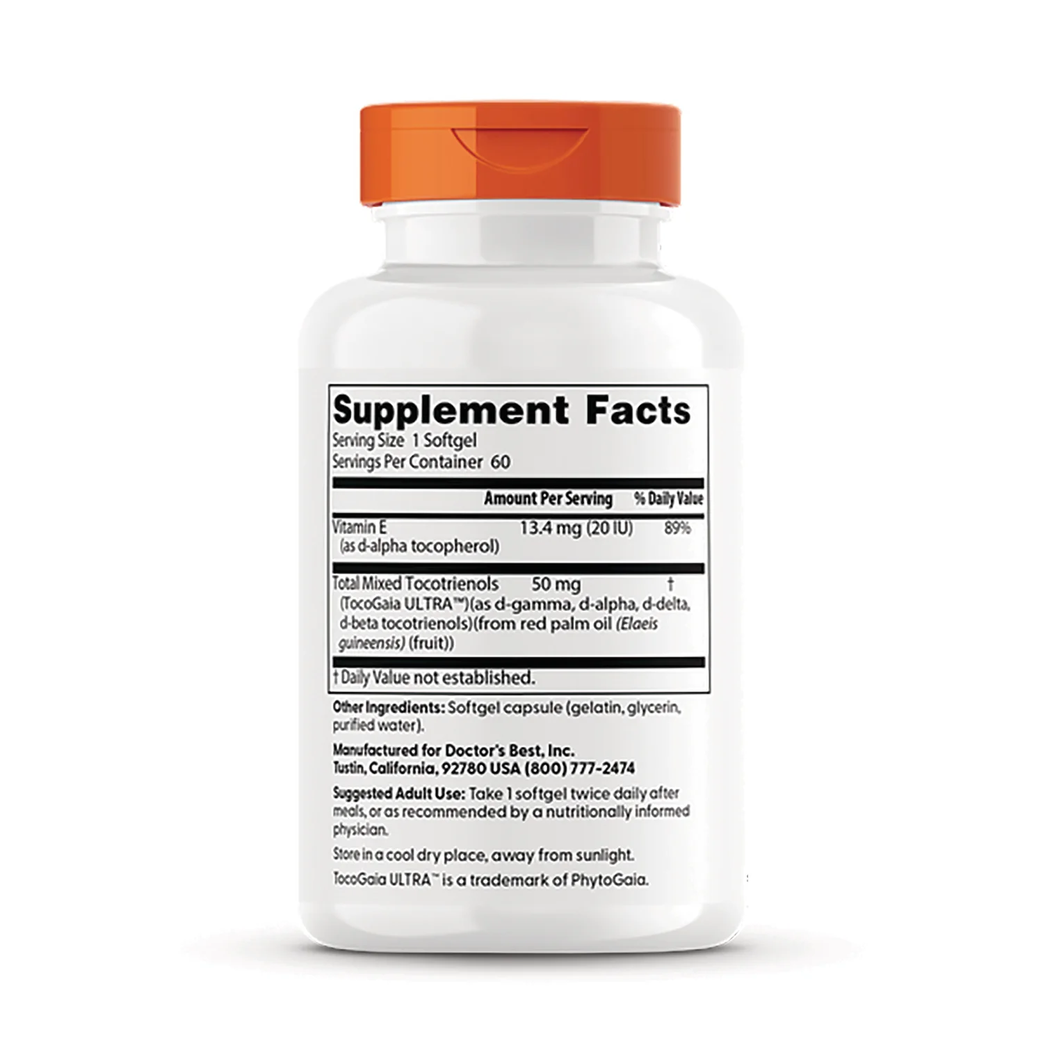 Vitamin E Tocotrienols with TocoGaia Ultra - Image 2
