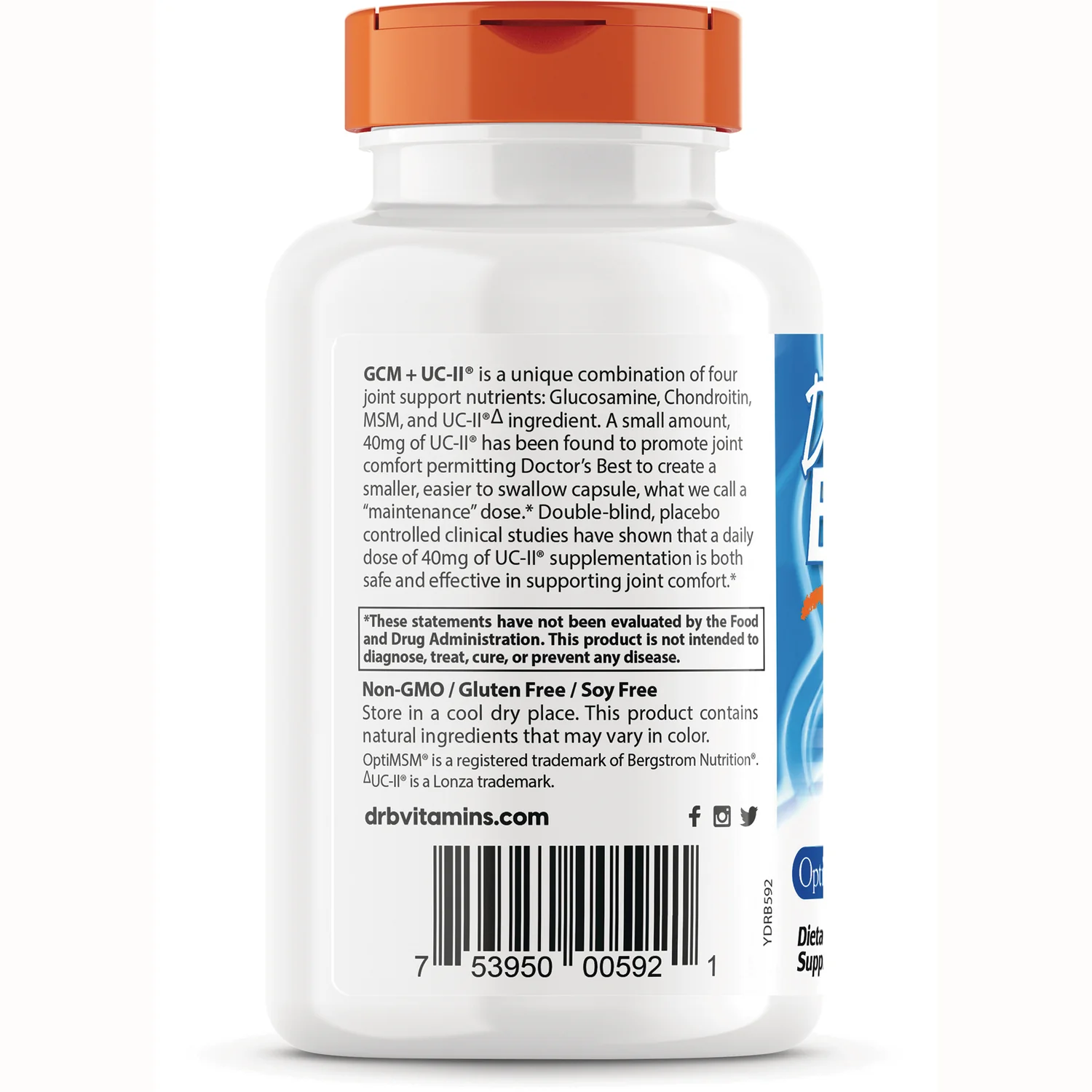 Glucosamine, Chondroitin, MSM + UC-II - Image 3