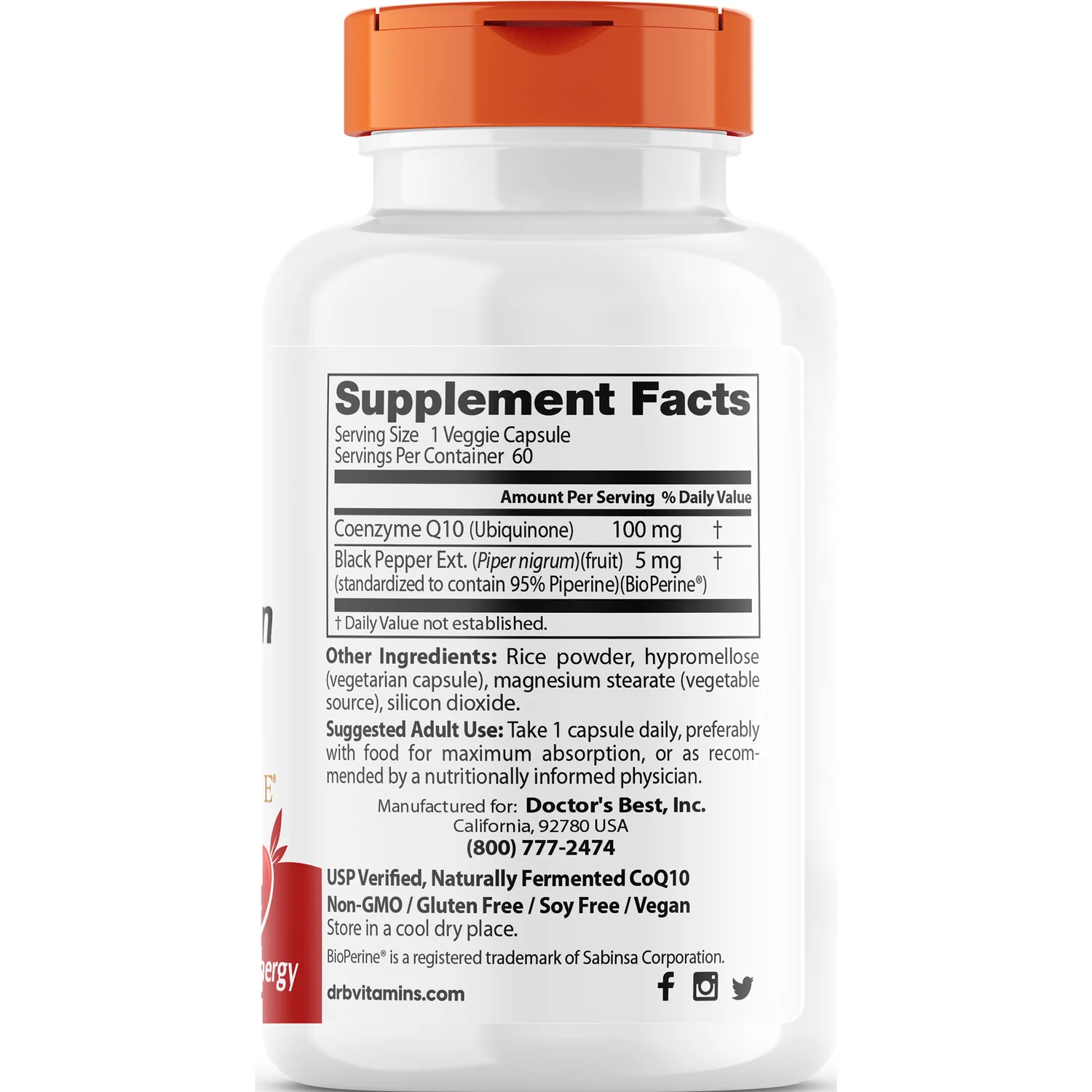 High Absorption CoQ10 with BioPerine - Image 2