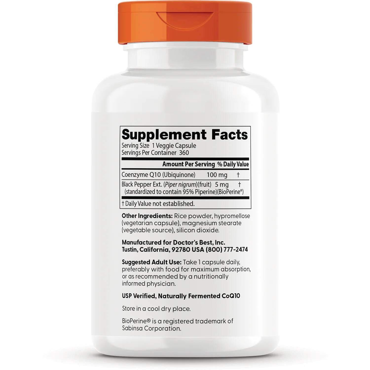 High Absorption CoQ10 with BioPerine - Image 2