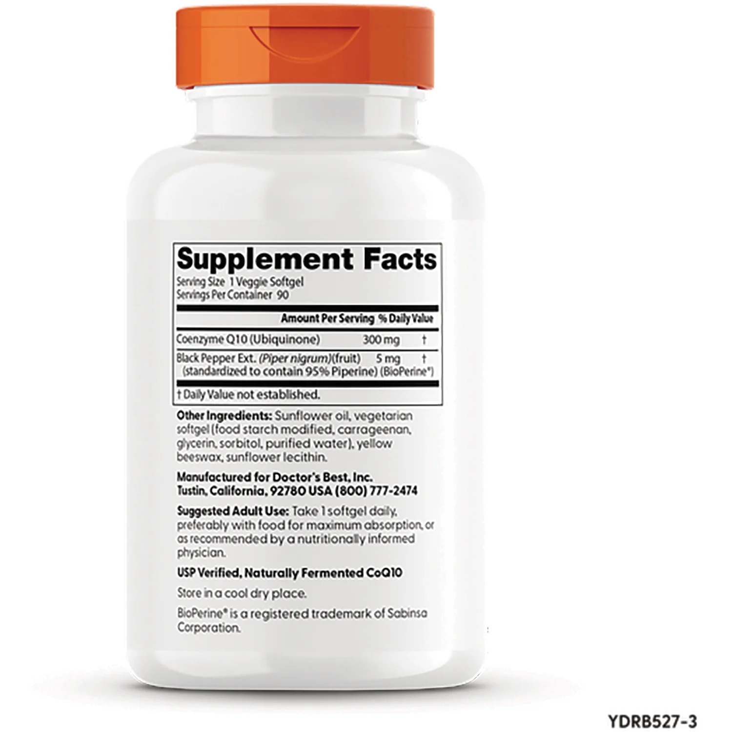 High Absorption CoQ10 with BioPerine - Image 2