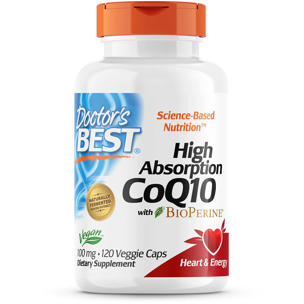 High Absorption CoQ10 with BioPerine 100mg Veggie Caps - Image 2