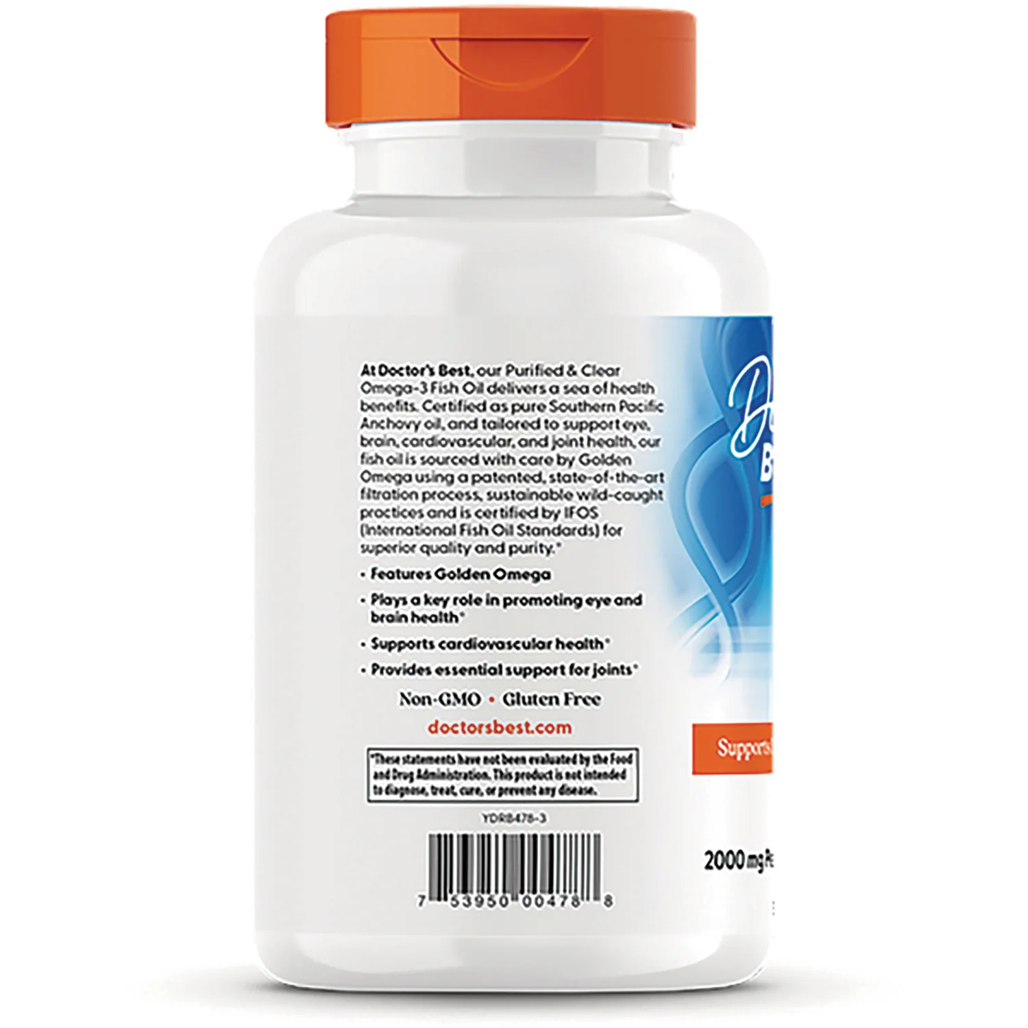 Purified & Clear Omega 3 Fish Oil - Image 3