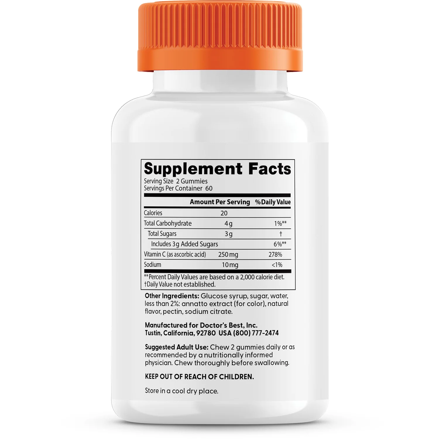 Vitamin C Gummies - Orange Bliss - Image 2