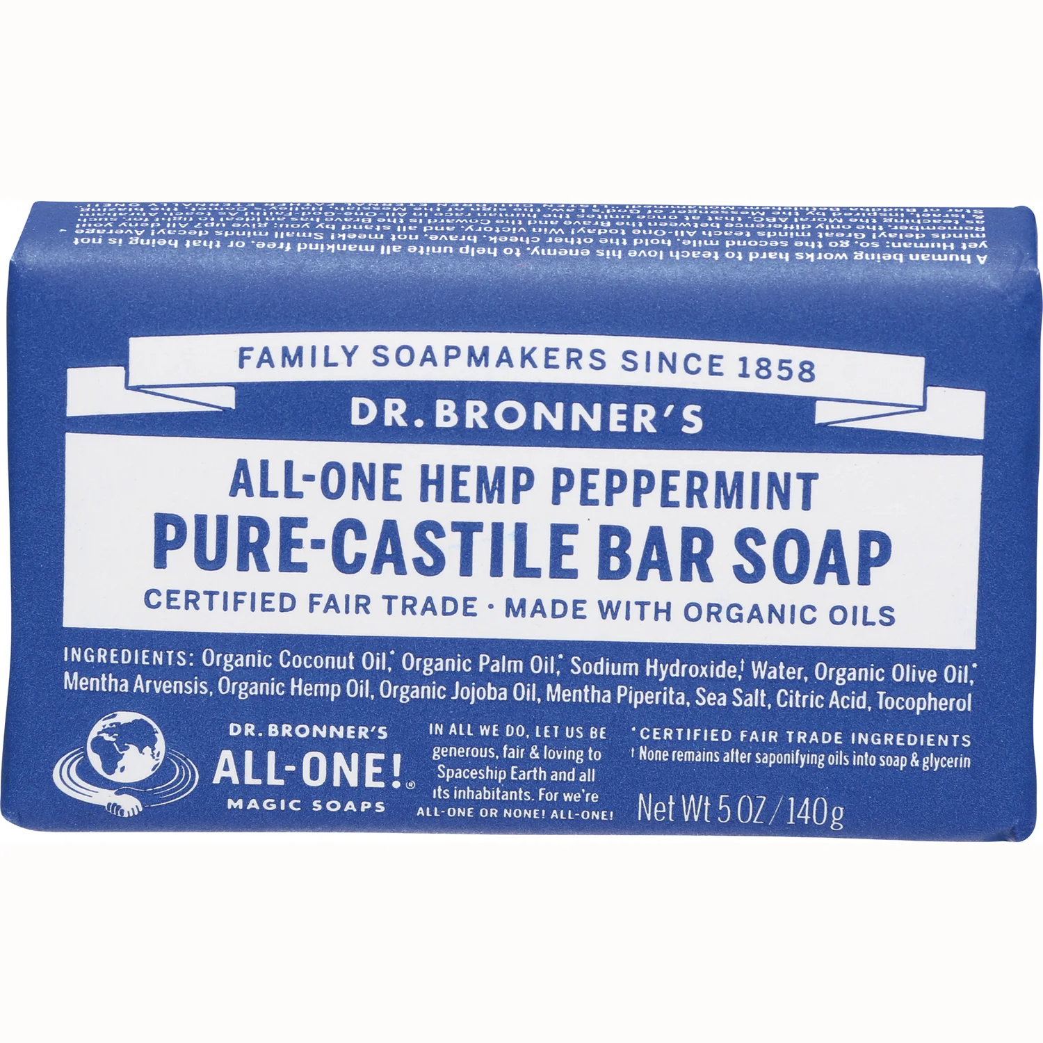 All-One Hemp Pure-Castile Bar Soap - Image 4