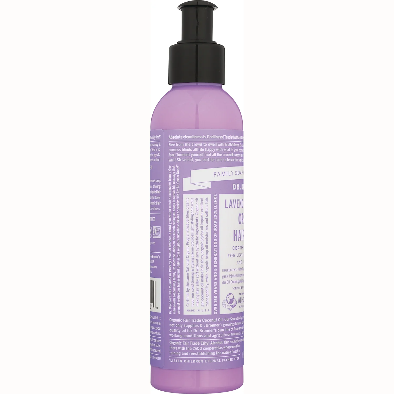 Lavender Coconut Organic Hair Creme - Image 2