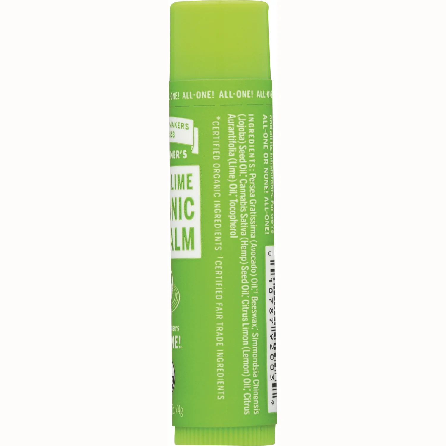 Lemon Lime Organic Lip Balm - Image 2