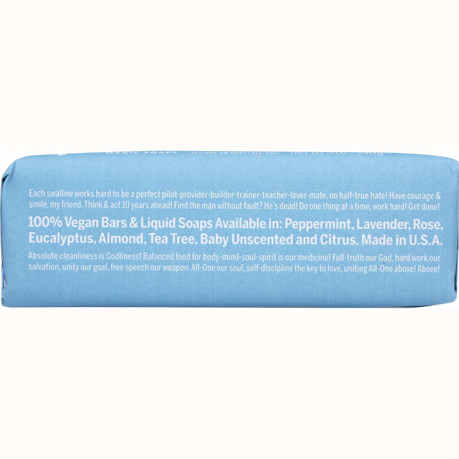 All-One Hemp Baby Unscented Pure-Castile Bar Soap - Image 3