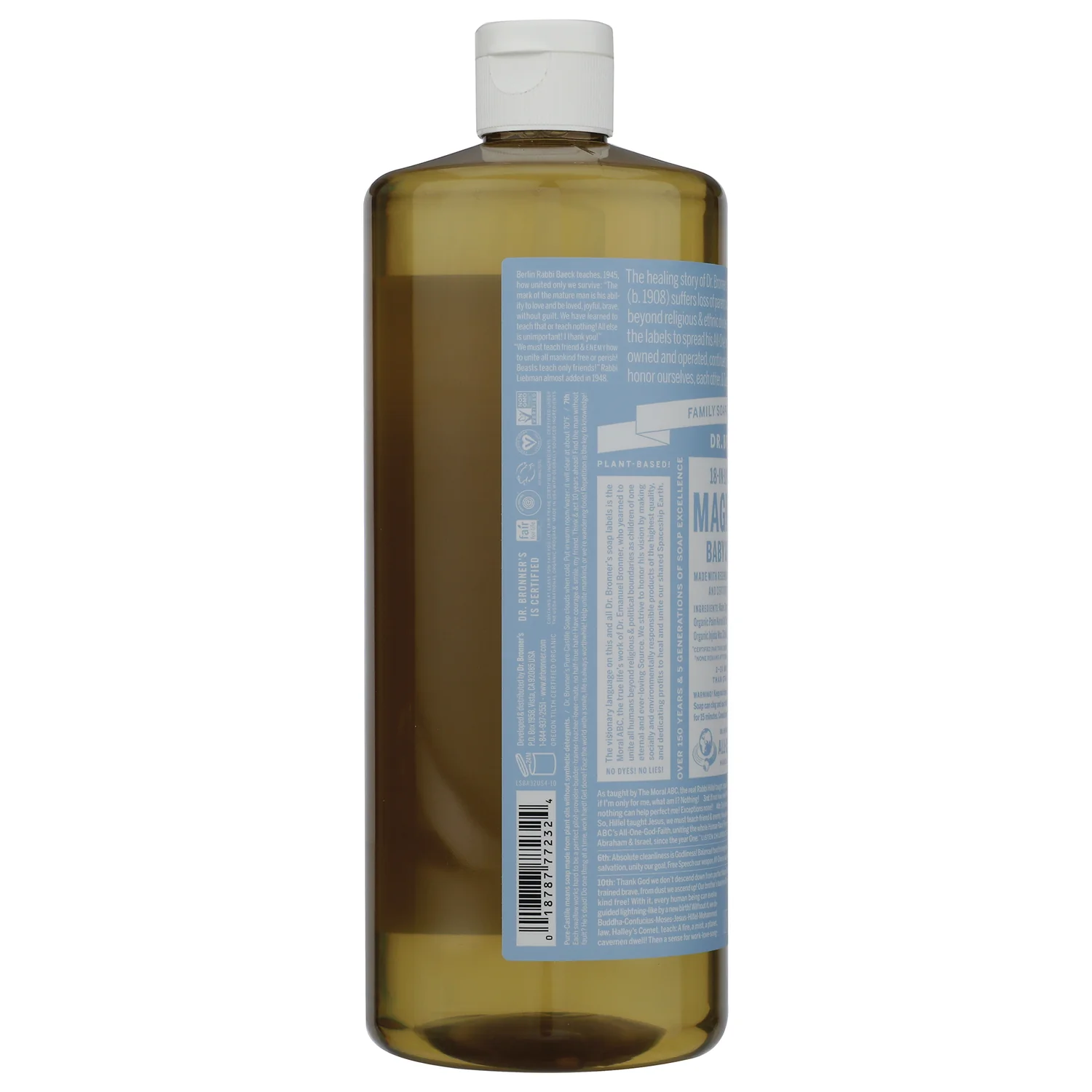 18-in-1 Pure-Castile Magic Soap - Baby Unscented - Image 4