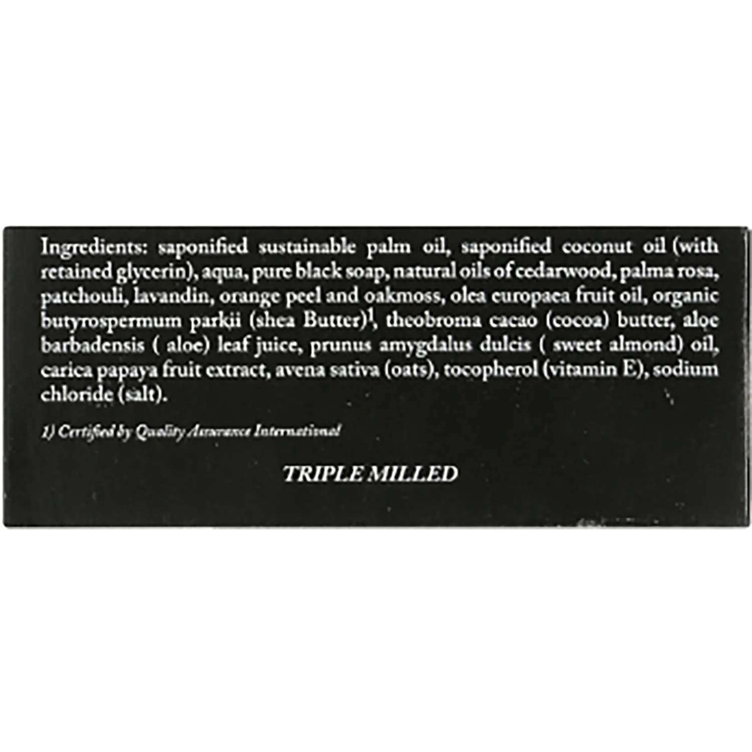 Raw Black Exfoliating Body Bar - Image 2