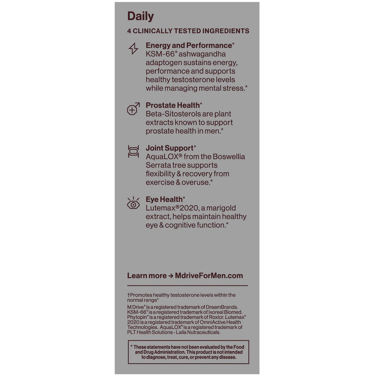 Mdrive Daily Men's Health Complex - Image 4