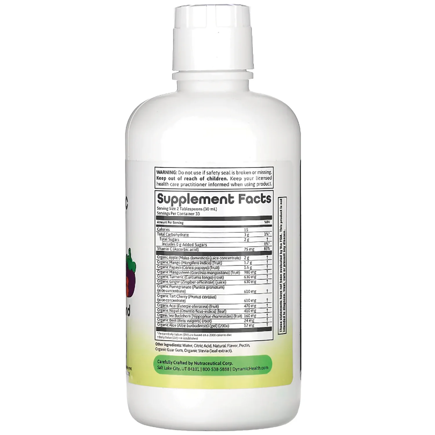 Certified Organic Nopal Juice Blend - Image 2