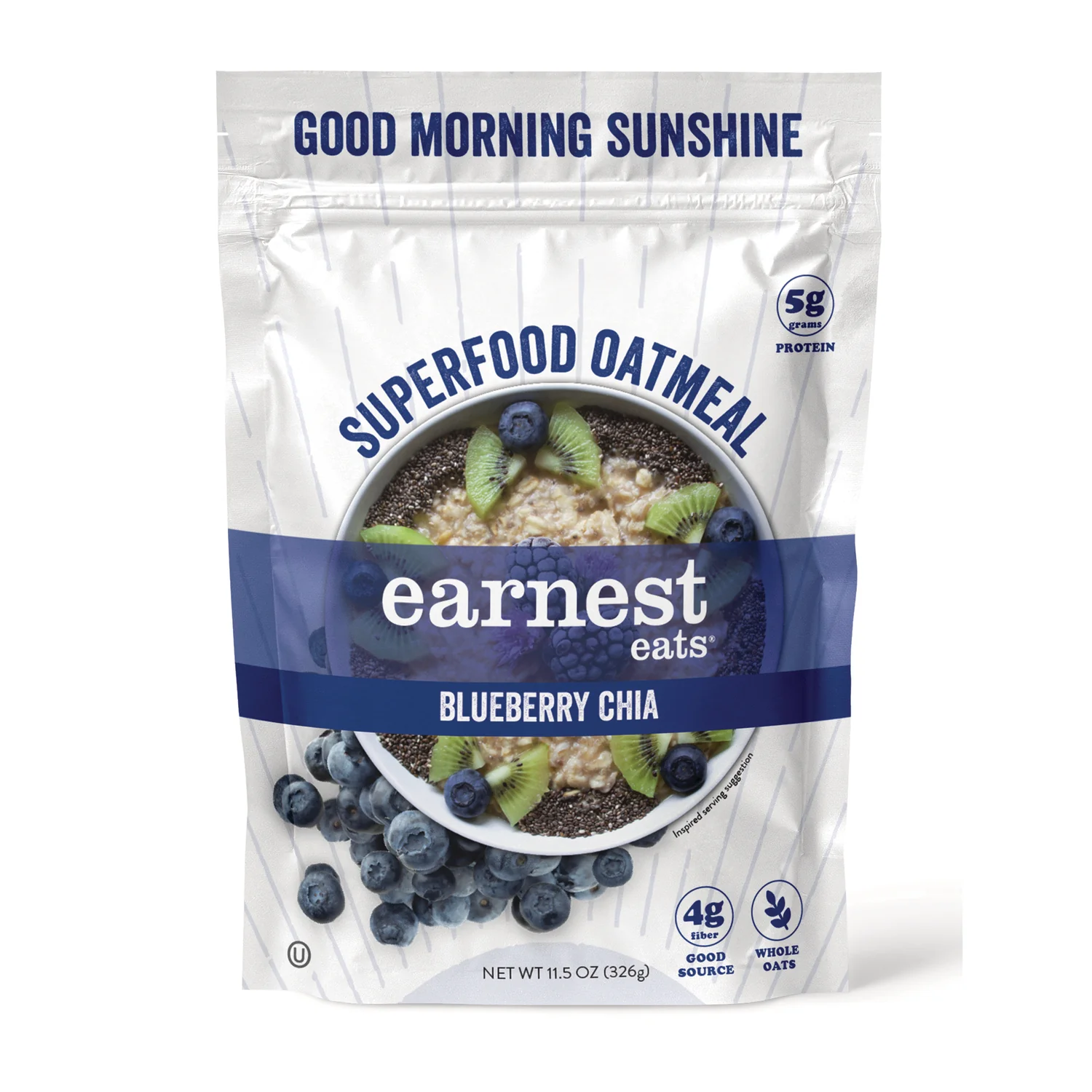 Superfood Oatmeal Bag - Blueberry Chia