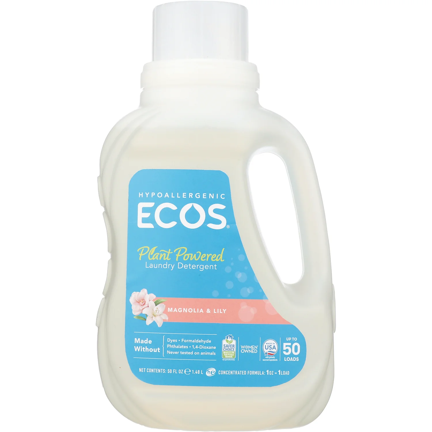 ECOS Plant Powered Laundry Detergent - Magnolia &Lily
