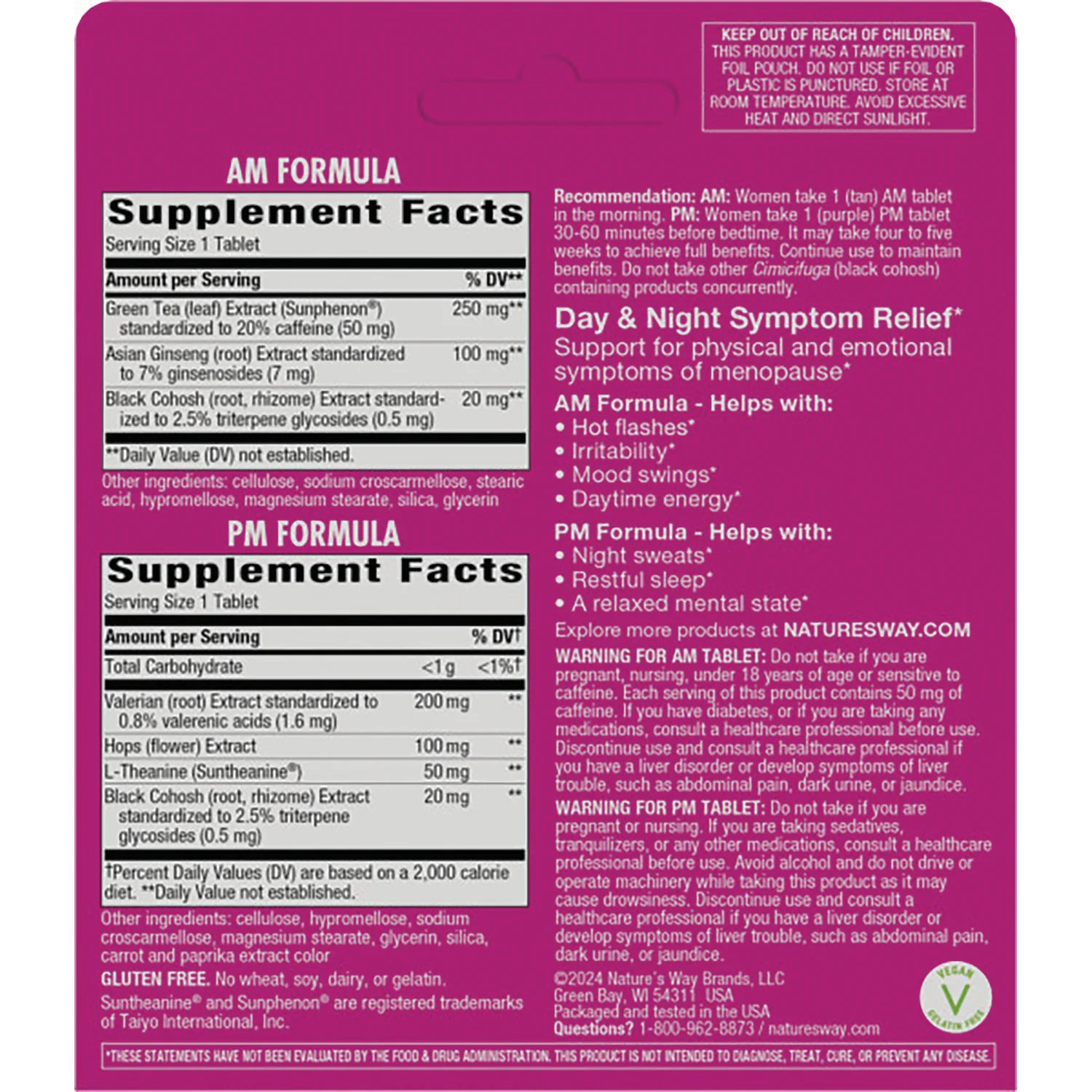 AM/PM Menopause Formula - Image 2