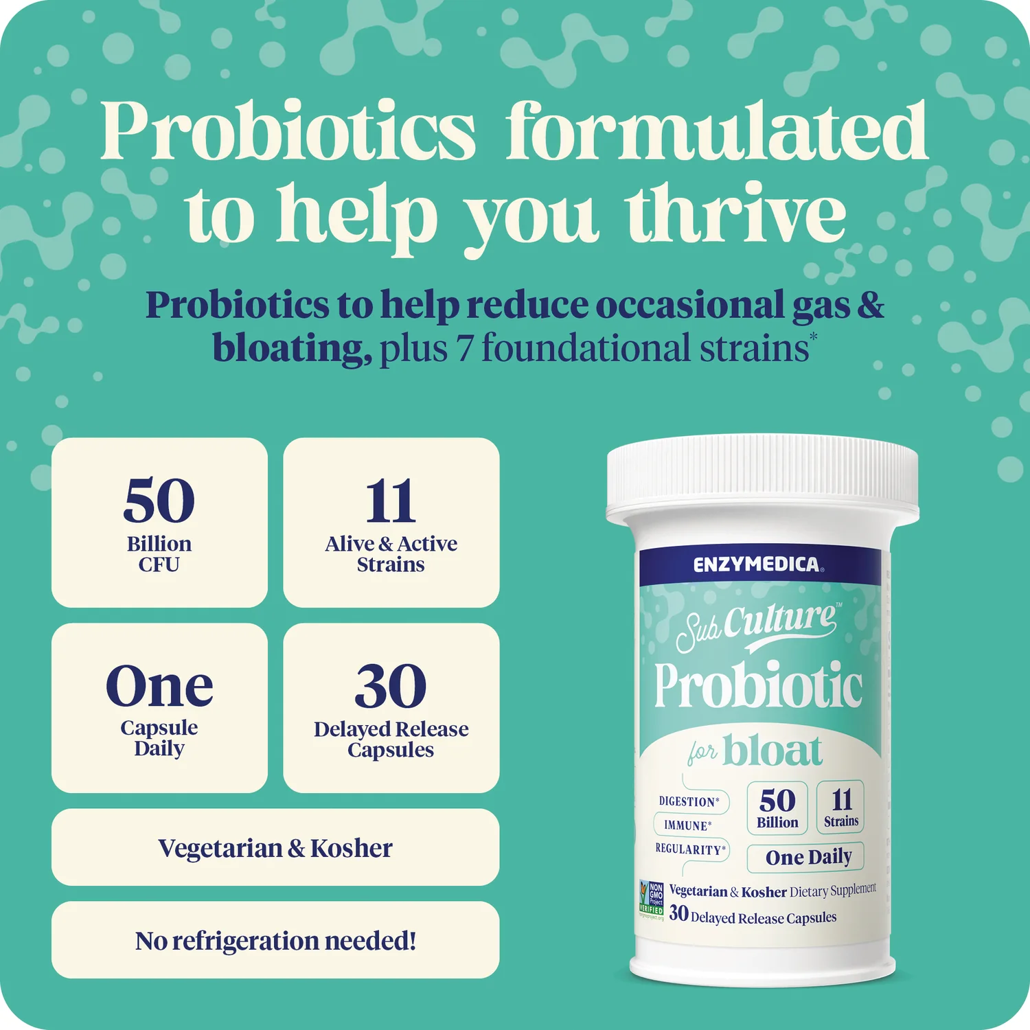 SubCulture Probiotic for Bloat - Image 3