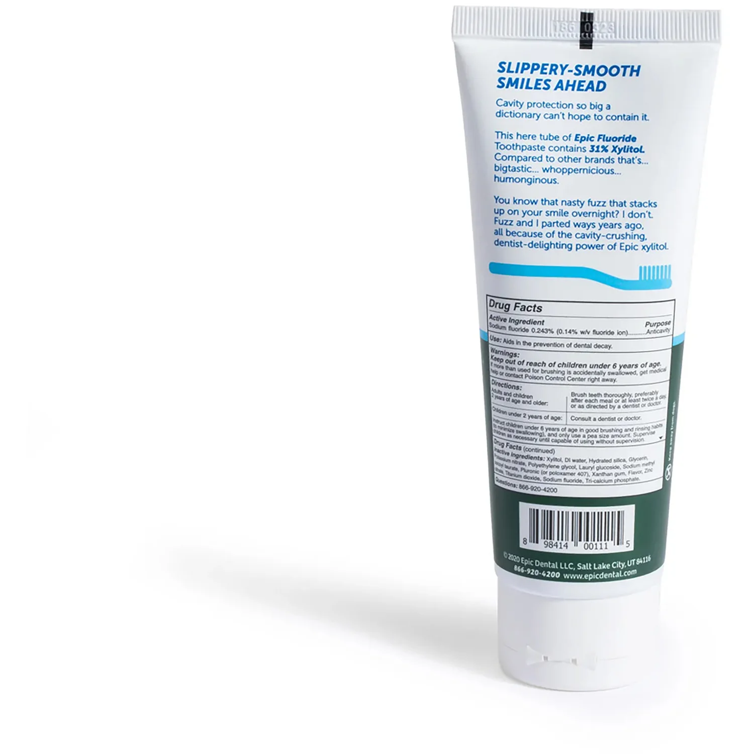 Anticavity Fluoride Toothpaste - Spearmint - Image 2