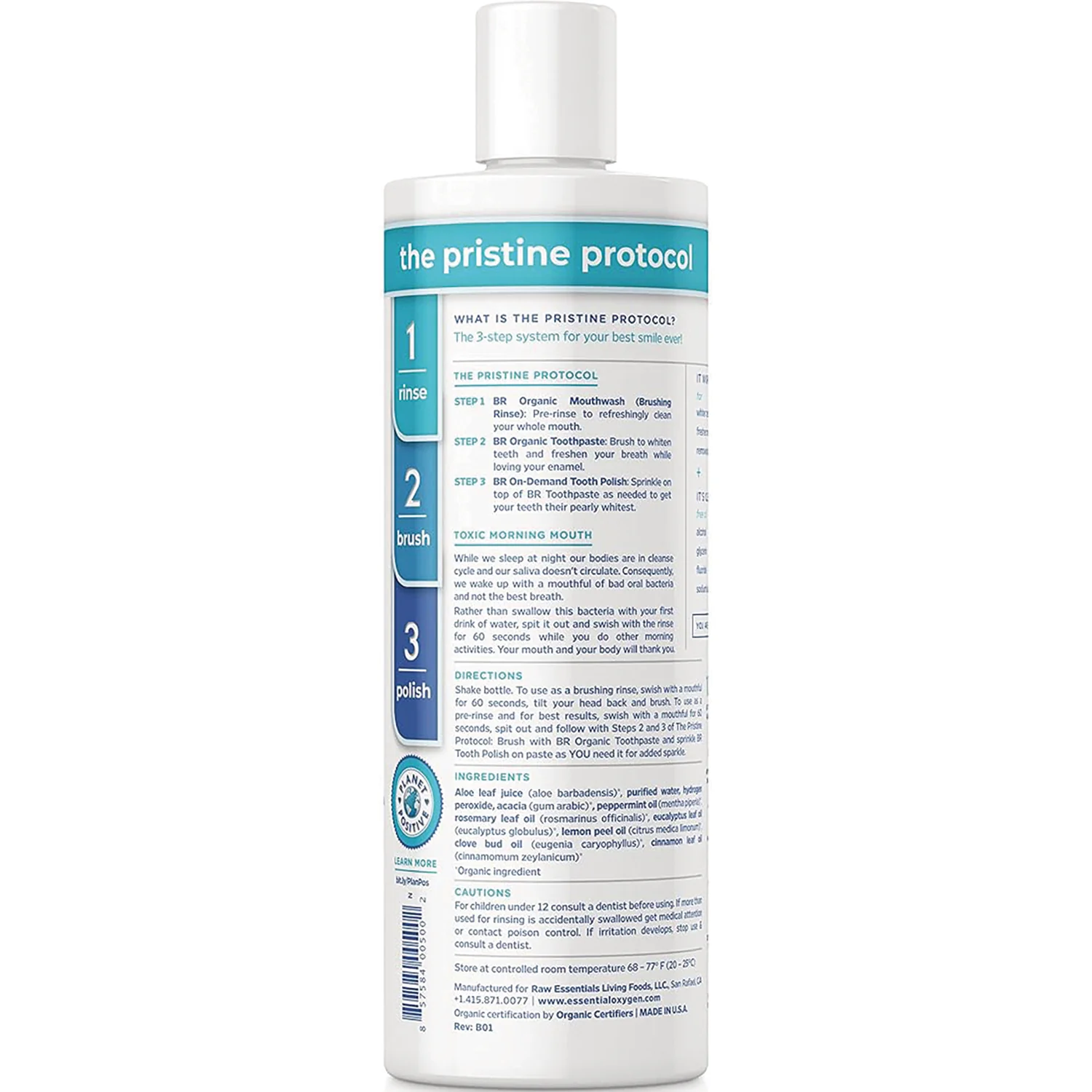 BR Rinse Organic Brushing Rinse - Peppermint - Image 2