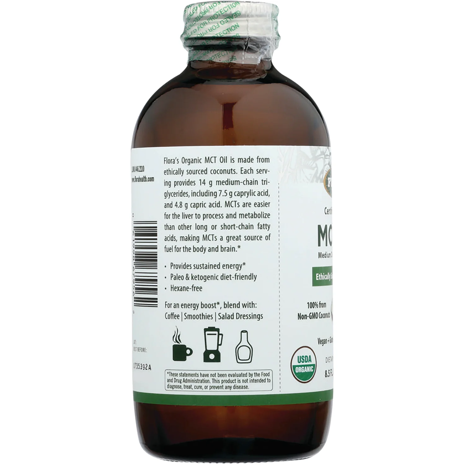 Certified Organic MCT Oil - Unflavored - Image 3