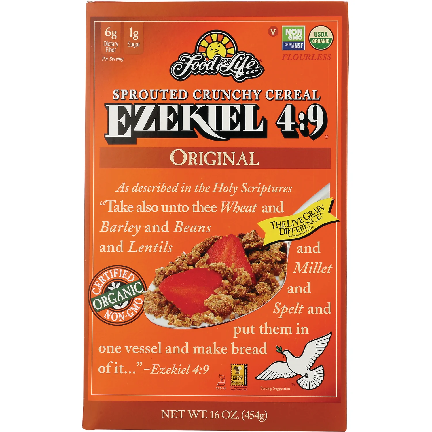 Sprouted Crunchy Cereal Ezekiel 4:9 - Image 4